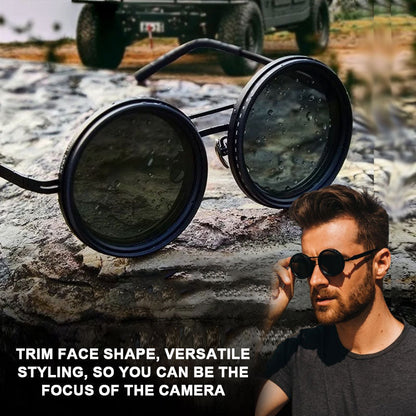 Justerbare polariserede solbrille