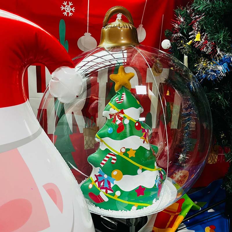 Oppustelige julekuglepyn