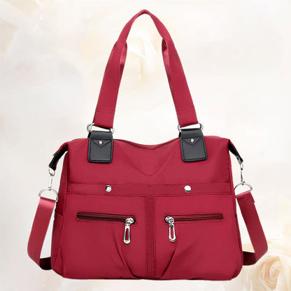 🔥Vandtæt skuldertaske med flere lommer og stor kapacitet