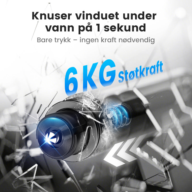 Mini nødværktøj til evakuering af bil