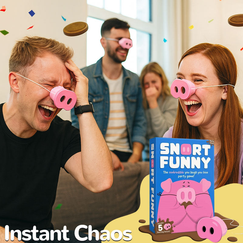 Snort Funny: Festspillet »Laugh and Lose« 🐷😂