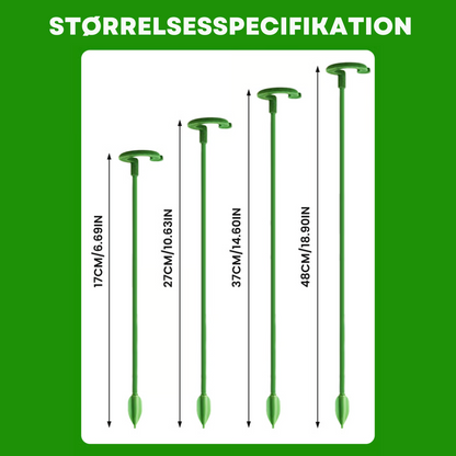 PlantGuard™ - 10 stk. Holdbare Plante Støttebeslag