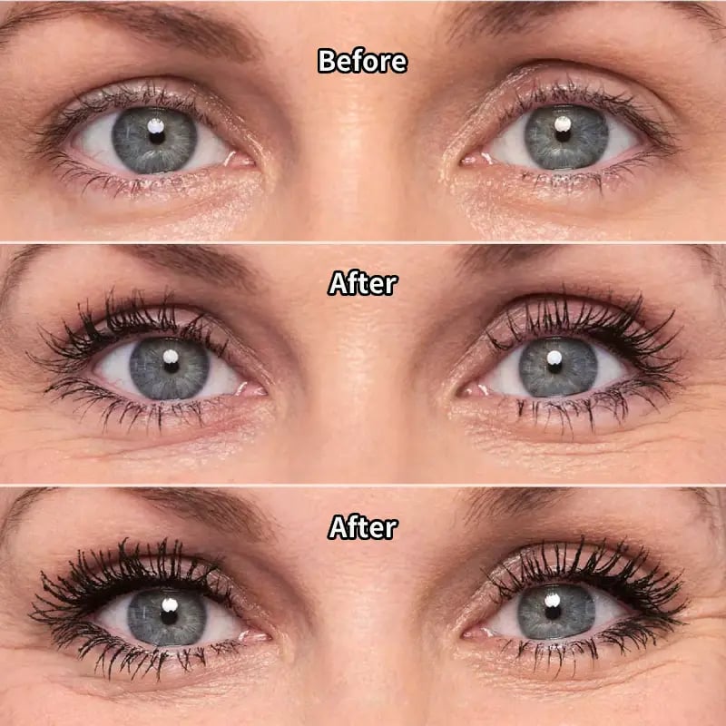 🎁Sidste dag: Køb 1, få 1 gratis💖Tubing Mascara i sort og brun – et sæt til øjenvipper