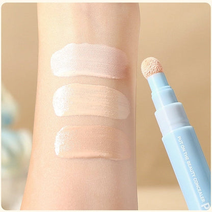 🖋️✨Køb 1, få 1 gratis!! 💙 Concealer med dobbelt effekt: foundation og øjenconcealer — 24 timers holdbar makeup👁️