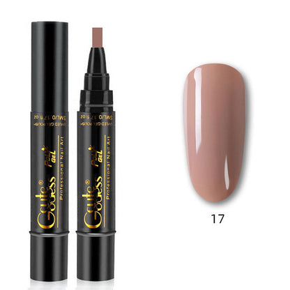 Et-trins lim Tre-i-én neglelakpen