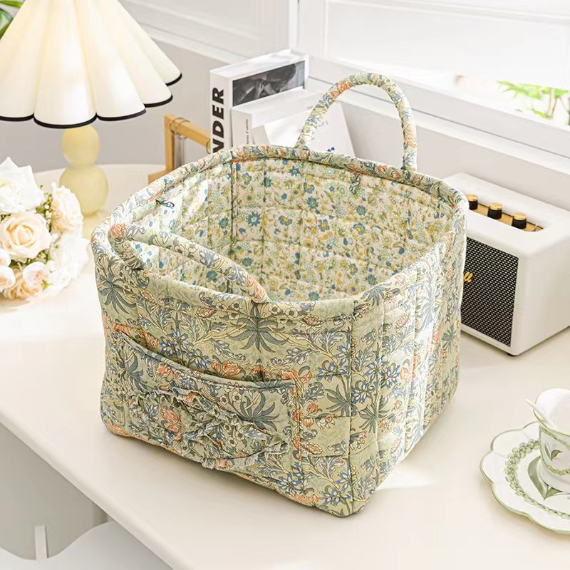 Hot Sale 45% OFF- Boho stof opbevaringskurv