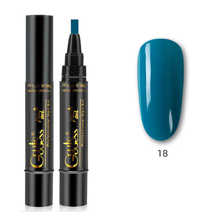 Et-trins lim Tre-i-én neglelakpen