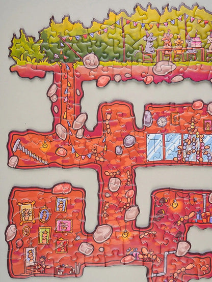 🔥SIDSTE DAG 45 % RABAT - 🧩All Edge Jigsaw Challenge - 🤯Hvert stykke er en udfordrin