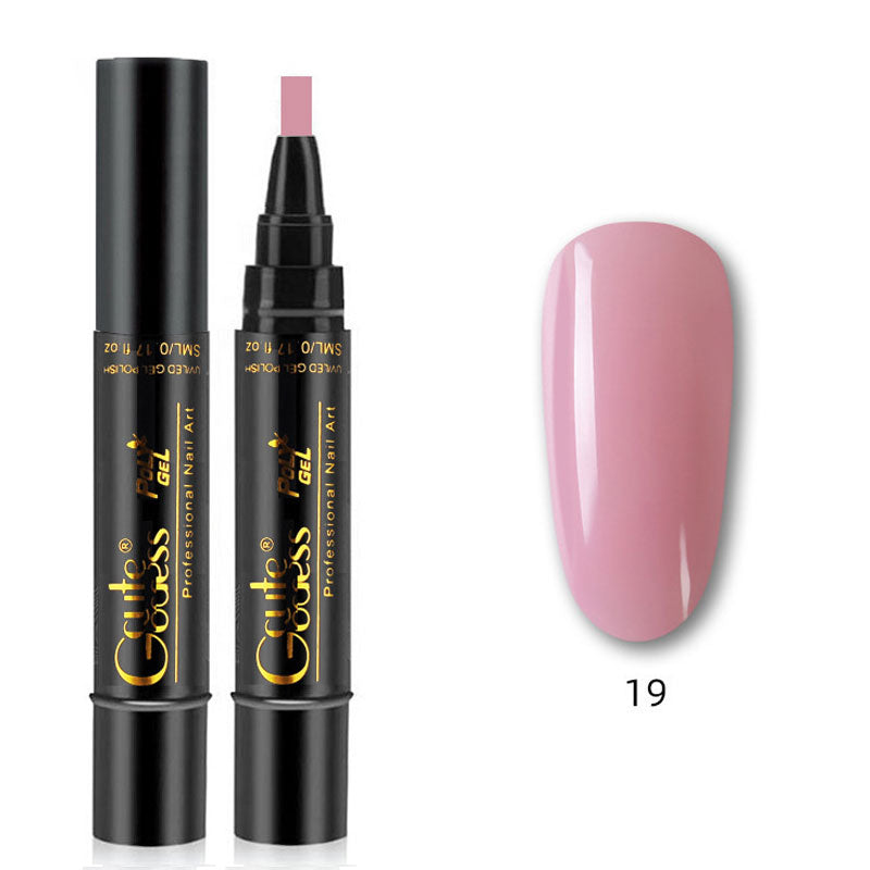 Et-trins lim Tre-i-én neglelakpen