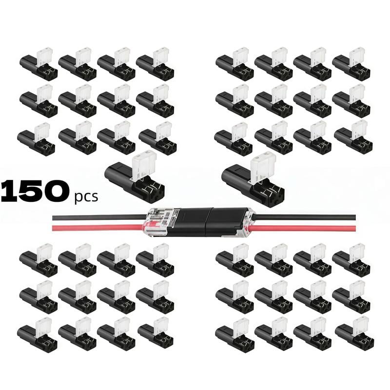 Dobbeltledningsstik Led-lysstangsstik 2 Pi