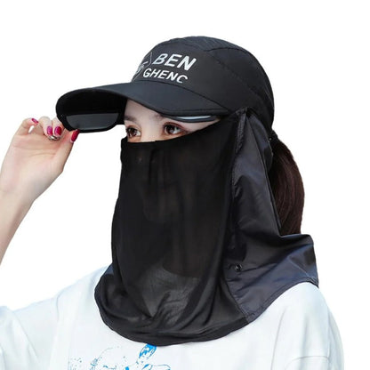 All-Terrain UV Shield Cap med nakke- og ansigtsbeskyttelse