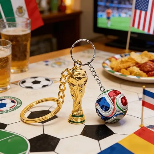 Nøglering til VM 2026: Tag turneringens ånd med dig overalt, så den altid er ved din side ✨