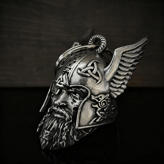 🛡️  Odins vikingetalisman nøglering beskyttende amulet 🔔