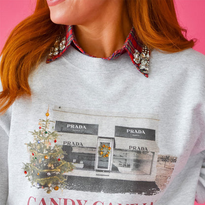 🎄 ✨Rød juleplaid med rhinsten og aftagelig krav