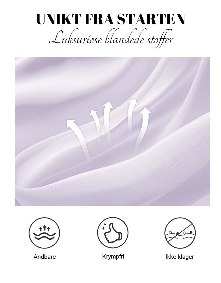 【❄️Lekkość og åndbarhed】✨Mirage-kjole med farveblokke