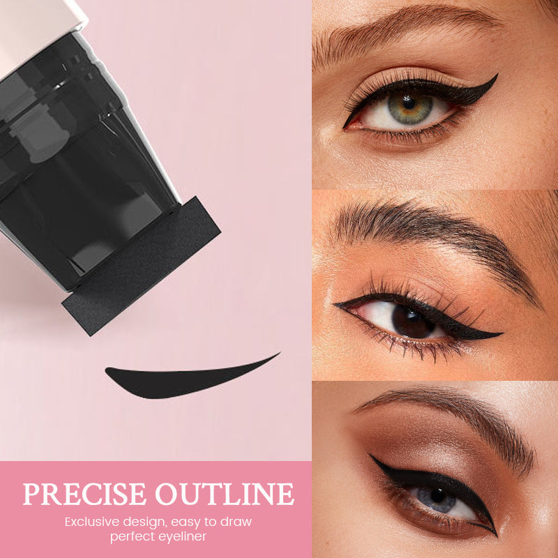 Eyeliner-stempel i ét stykk
