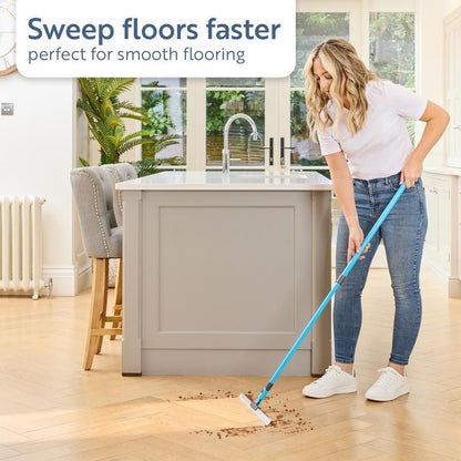 🧼SIDSTE DAGS TILBUD: 💥Køb 1, få 1 gratis – kun 159 kr🔥🔥Minky Flexi Edge Sweeper: Rengøring af alle overflader – gulve, tæpper og vinduer