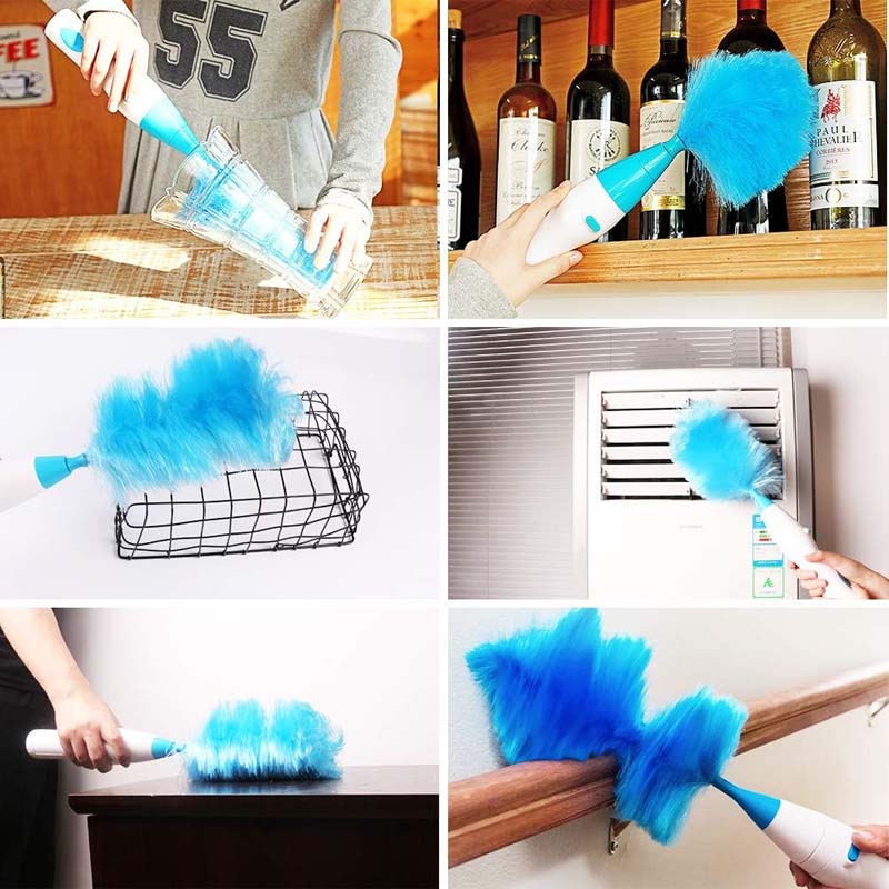 Elektrisk roterende støvopsamler