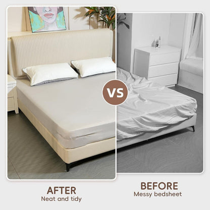 Fastgørelse af sengelinned