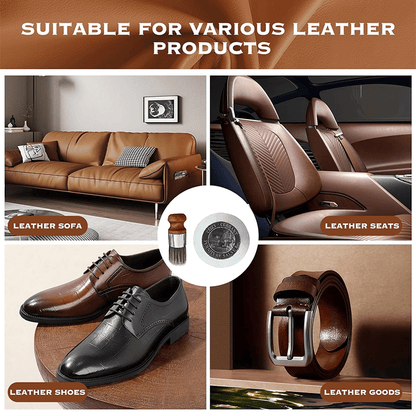 ⏳Læder- og møbelreparationssalve + påføringspensel