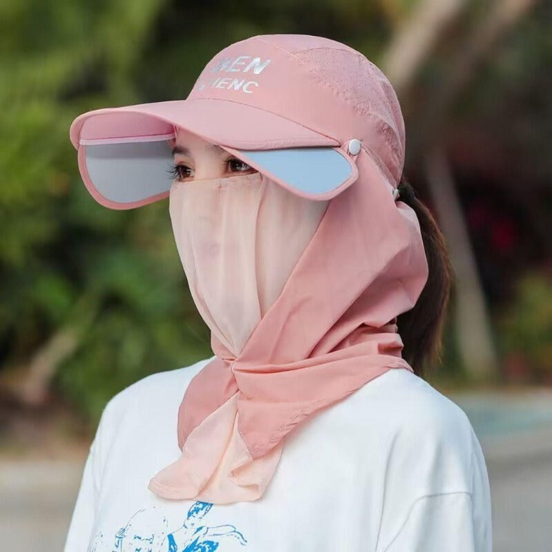 All-Terrain UV Shield Cap med nakke- og ansigtsbeskyttelse