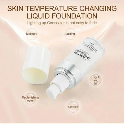 🎁Sidste dag - Køb 1 få 1 gratis🎉Colour Changing Mature Skin Foundati
