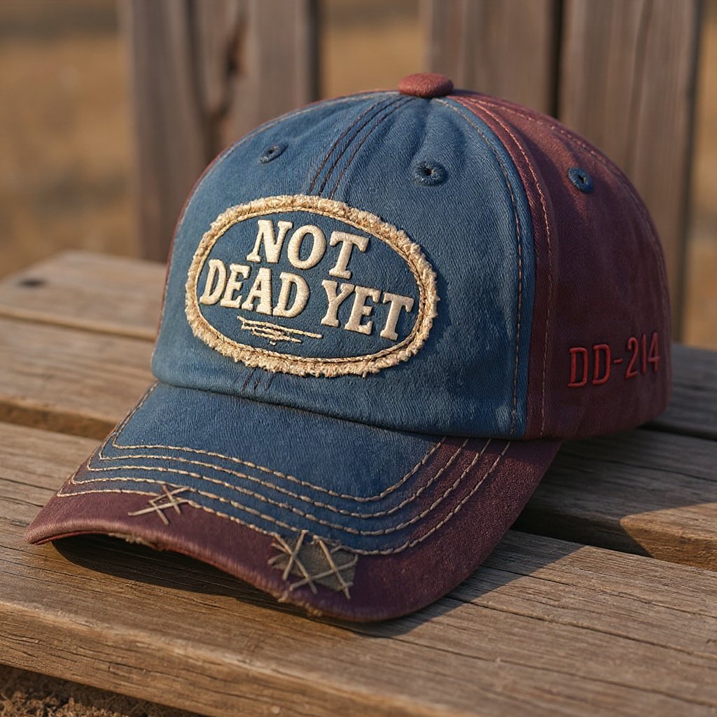 NOT DEAD YET - Vintagevasket baseballkaske