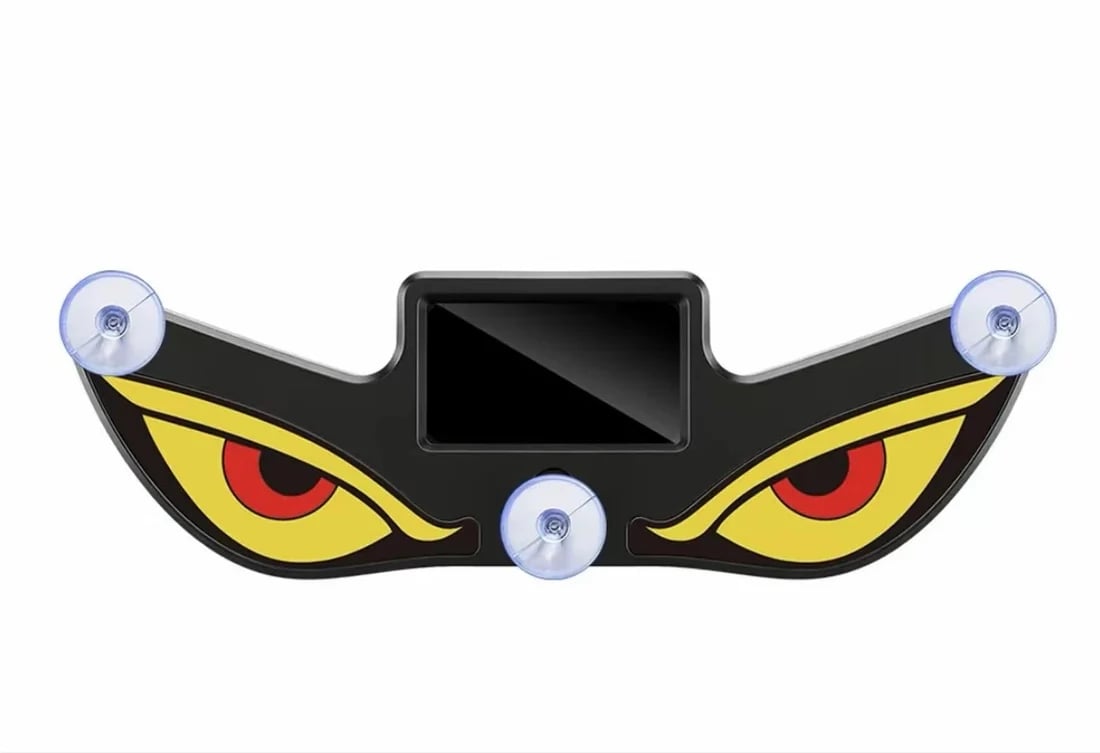 🔥Sidste dag med 49 % rabat – Solar Demon Eye LED-vindueslampe til bilen