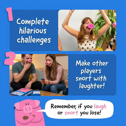 Snort Funny: Festspillet »Laugh and Lose« 🐷😂