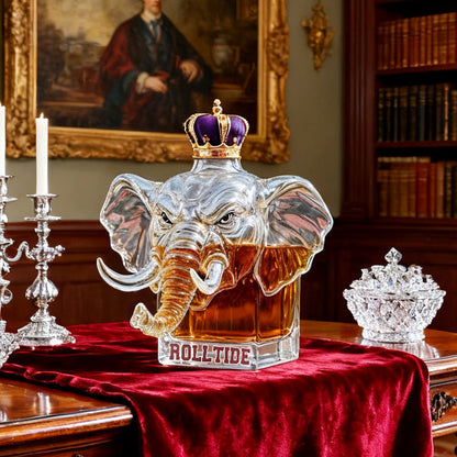 University of Alabama Crown Royal Whiskey-flaske