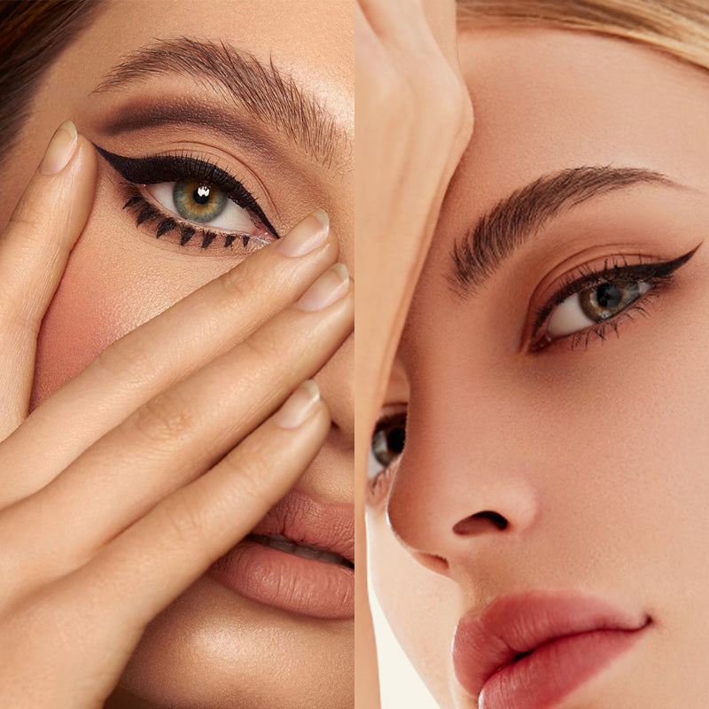 Eyeliner-stempel i ét stykk
