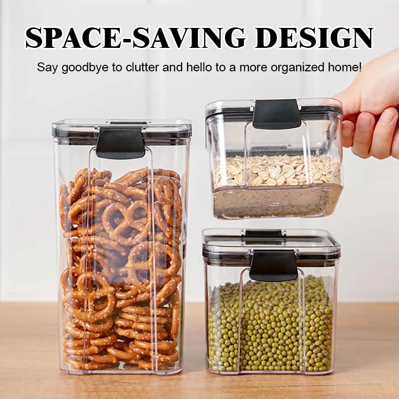 Bageopbevaringssæt Beholder Køkken 3/5 stk sæt