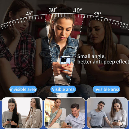 Dobbeltsidet magnetisk mobiletui med vippebeskyttelse