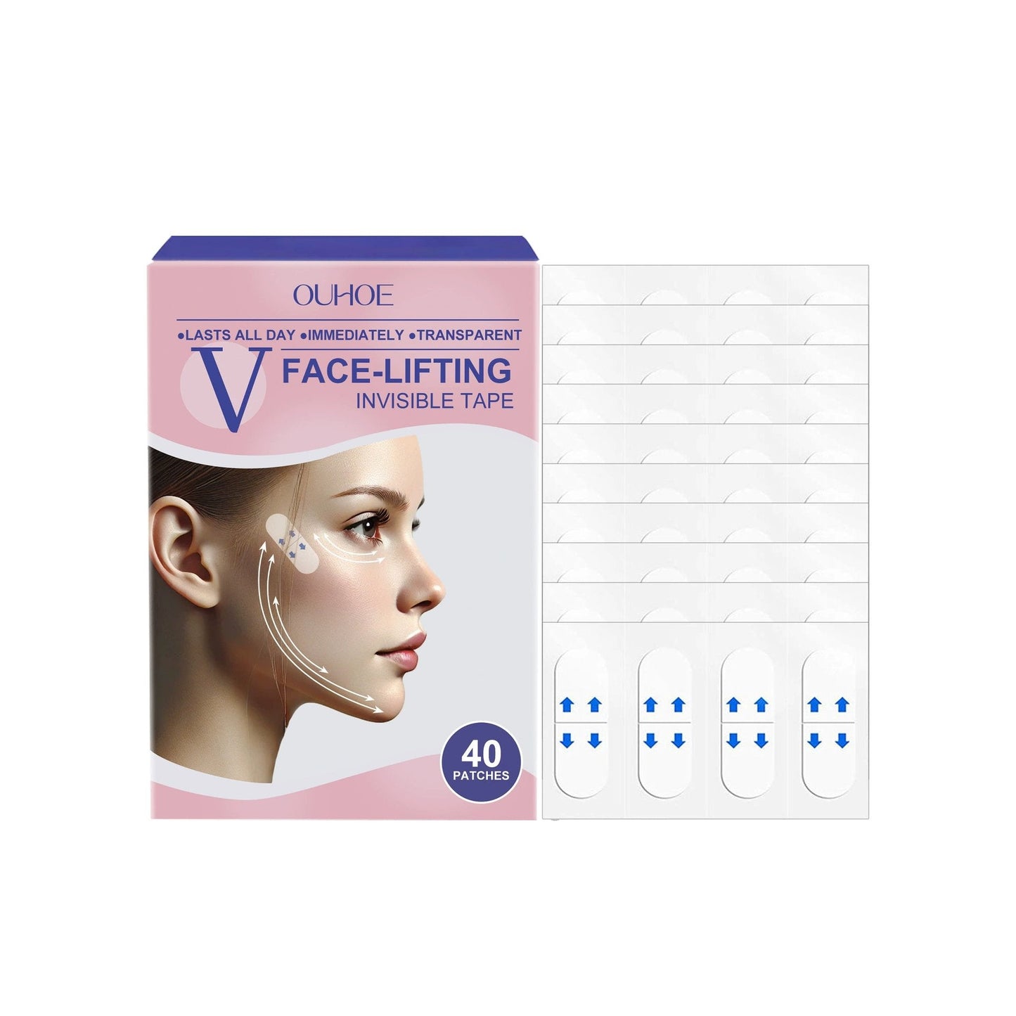 V-Face 👑 Usynligt løftende tape