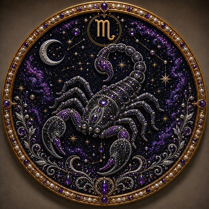 🔥 Perlekunstsæt med de 12 stjernetegn ♈🌙