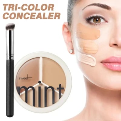 🎉Stort Udsalg med 60% Rabat💝3-i-1 Contouring og Brighten Concealer-Palet