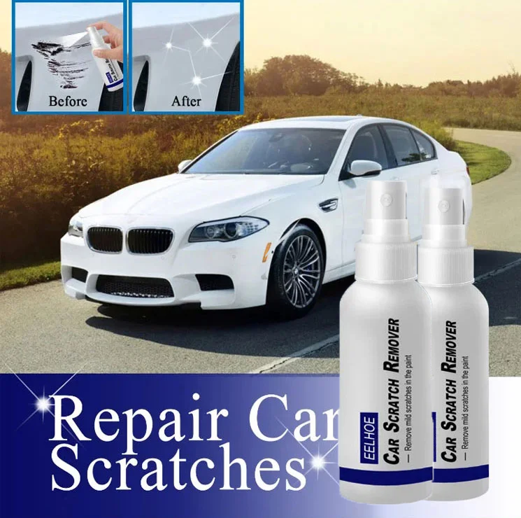 🔥KØB 2 FÅ 1 GRATIS 🔥Spray til reparation af ridser i bilens lak🚙Velegnet til alle farver bilmaling