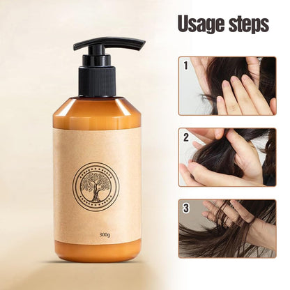 🔥Langvarig styling, marokkansk volumen, fugtgivende og elastisk