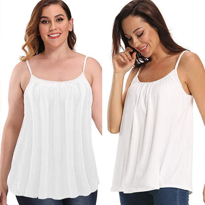 🏆SIDSTE DAGS UDSALG 49% RABAT - Løstsiddende tanktop med indbygget bh