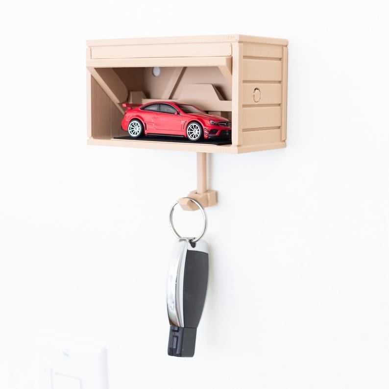 🚗🔑Auto Garage Key Holder - Interaktiv åbning af dør