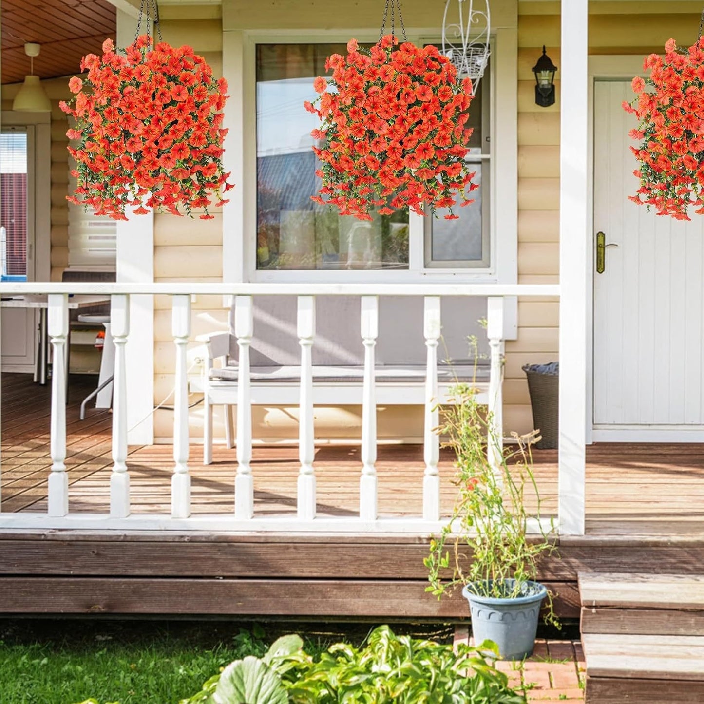 Perfekt havedekoration - 🌺 Simulation Eucalyptus Petunia Vine