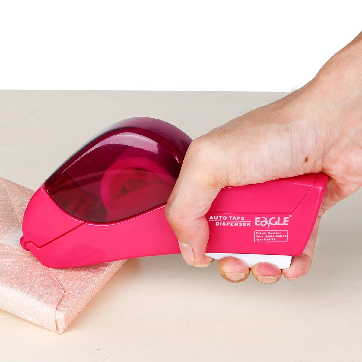 ✂️📦 Automatisk tape-dispenser – Pak ind med én hånd!
