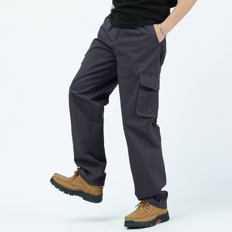 👖Cargo-bukser med flere lommer til mænd🔥