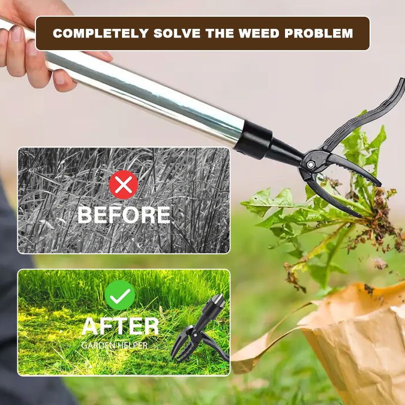 🌿Træk ukrudtet op med rødderne, uden overhovedet at skulle bøje dig ned! 🎯