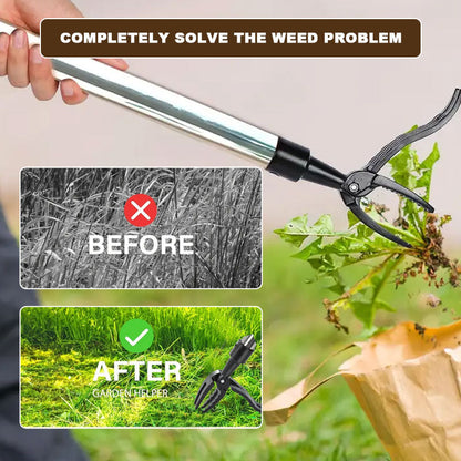🌿Træk ukrudtet op med rødderne, uden overhovedet at skulle bøje dig ned! 🎯