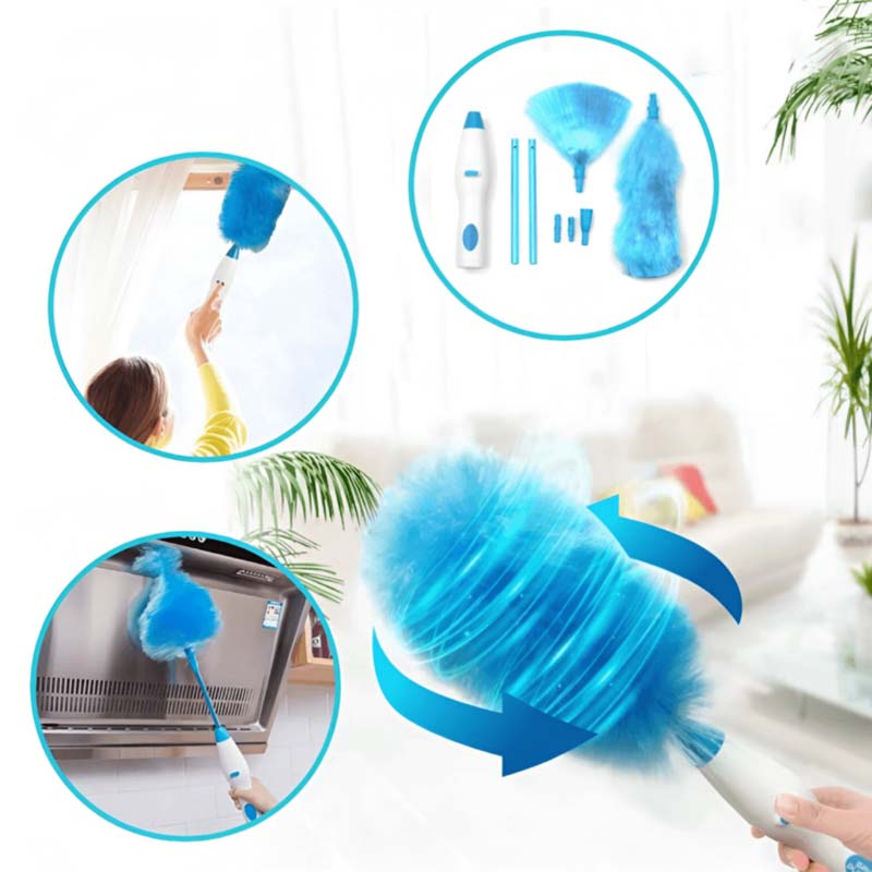 Elektrisk roterende støvopsamler