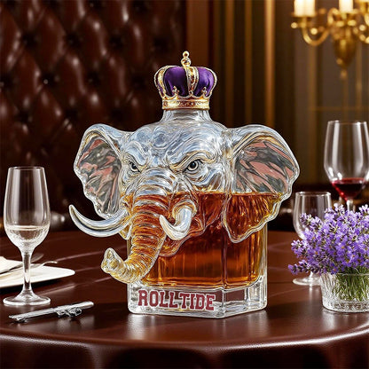 University of Alabama Crown Royal Whiskey-flaske
