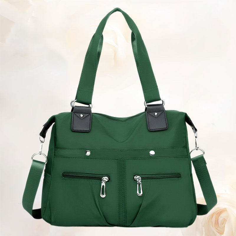 🔥Vandtæt skuldertaske med flere lommer og stor kapacitet