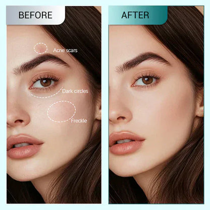 🔥Sidste dag køb 1 få 1 gratis!🎁All-in-one fugtighedscreme, concealer og dækning 💧✨ Let og vandfast