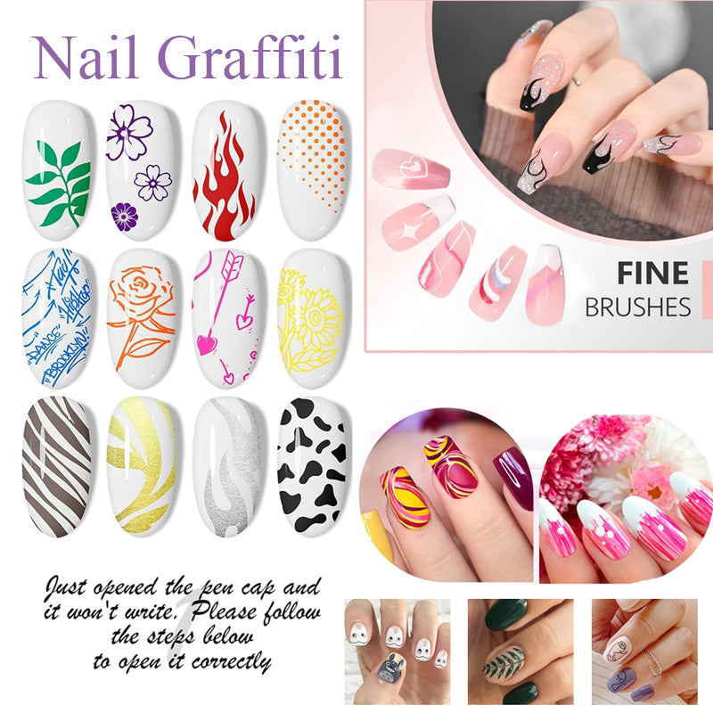 Professionelt neglelak-sæt med 12 farver